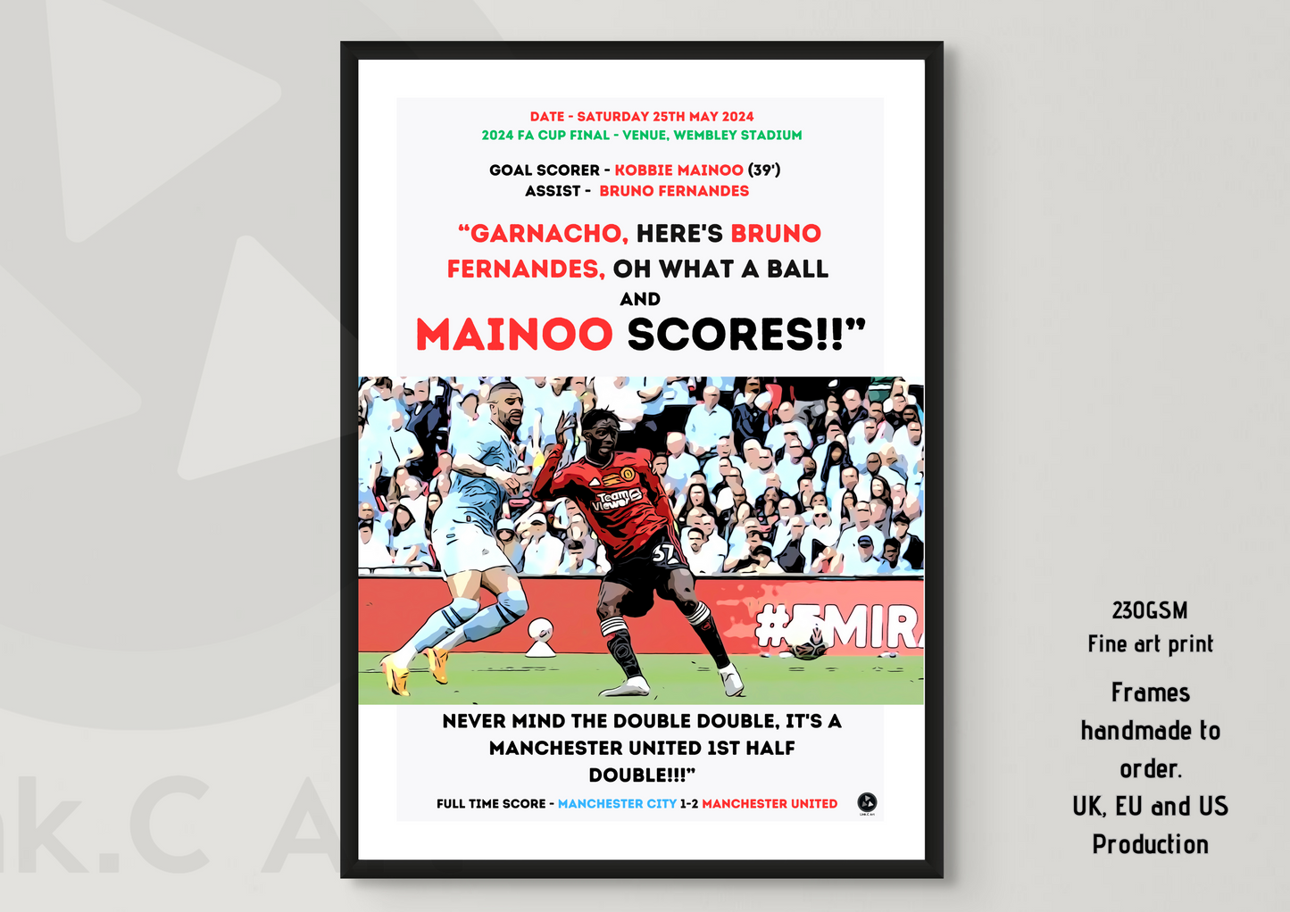 Mainoo Scores - Poster