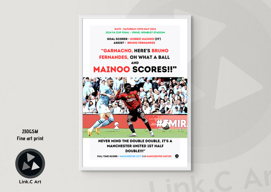 Mainoo Scores - Poster