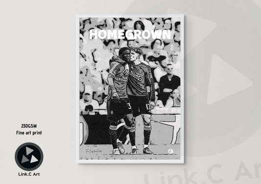 Manchester United - Home Grown - Kobbie and Garnacho