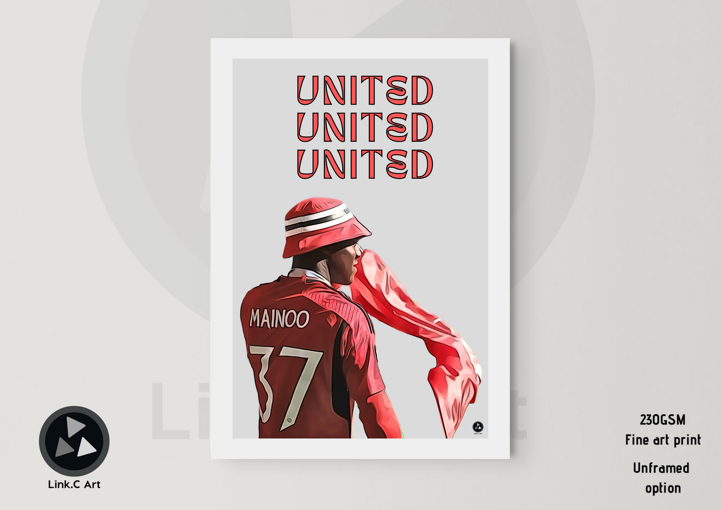 United Mainoo - Poster of Kobbie Mainoo