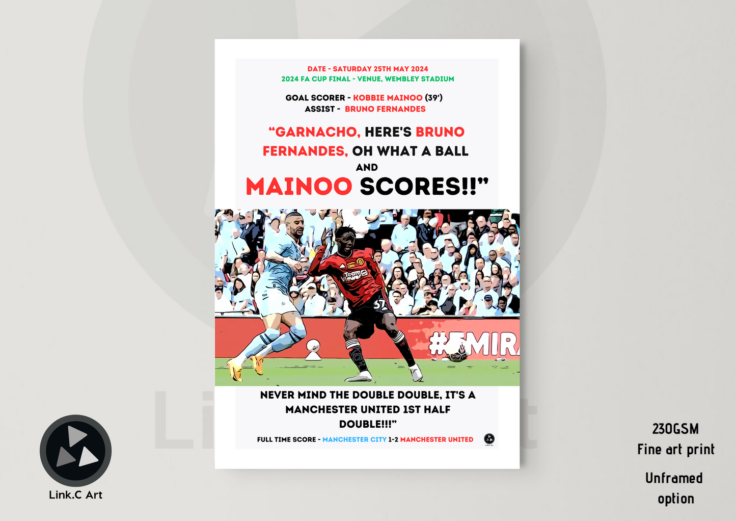 Mainoo Scores - Poster