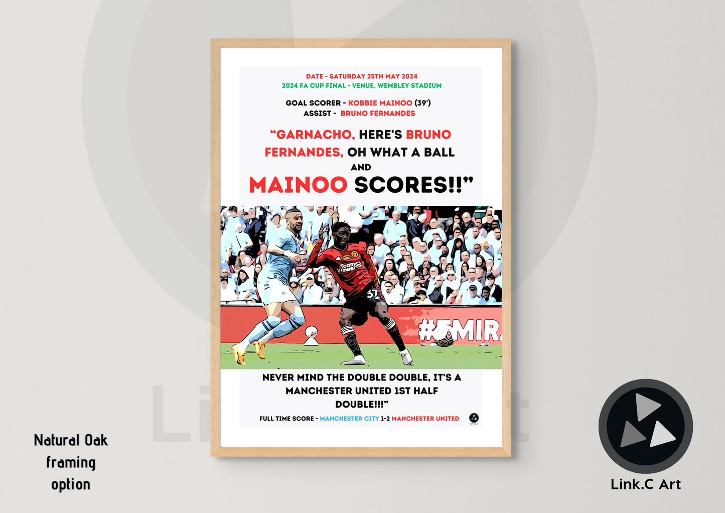Mainoo Scores - Poster