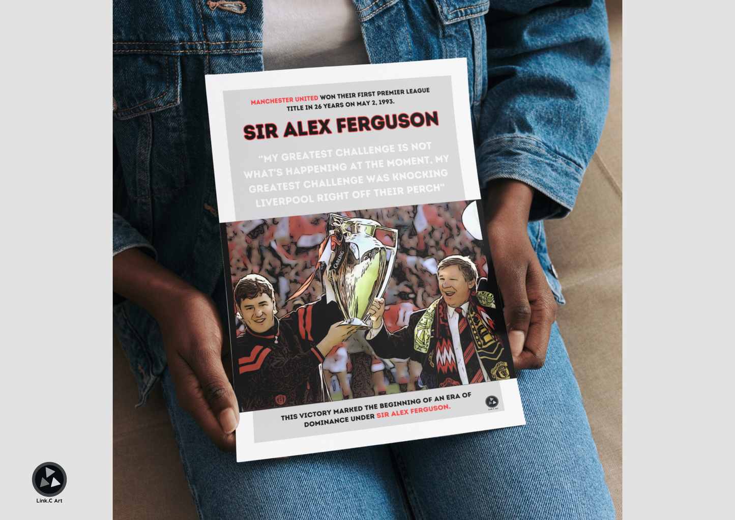 Sir Alex Ferguson - Challenge- Manchester United - Colour