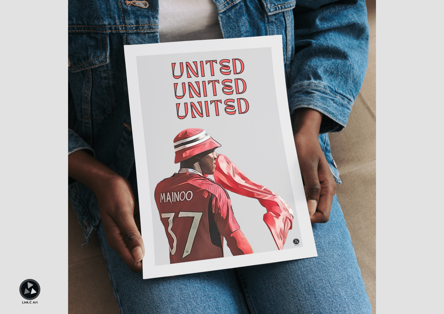 United Mainoo - Poster of Kobbie Mainoo
