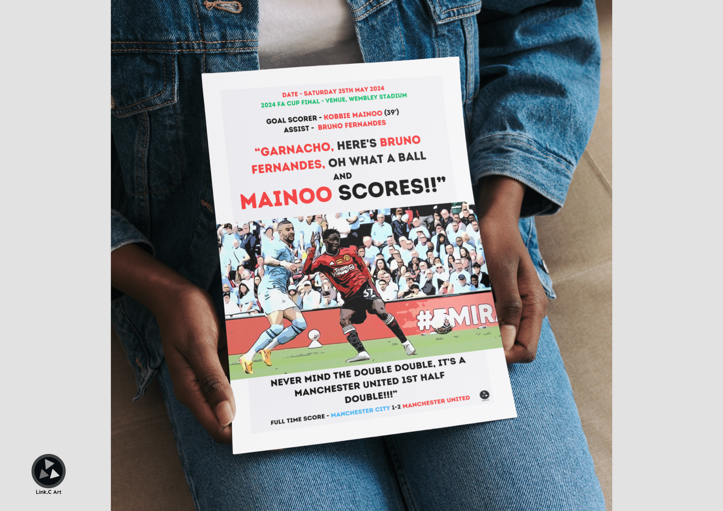 Mainoo Scores - Poster