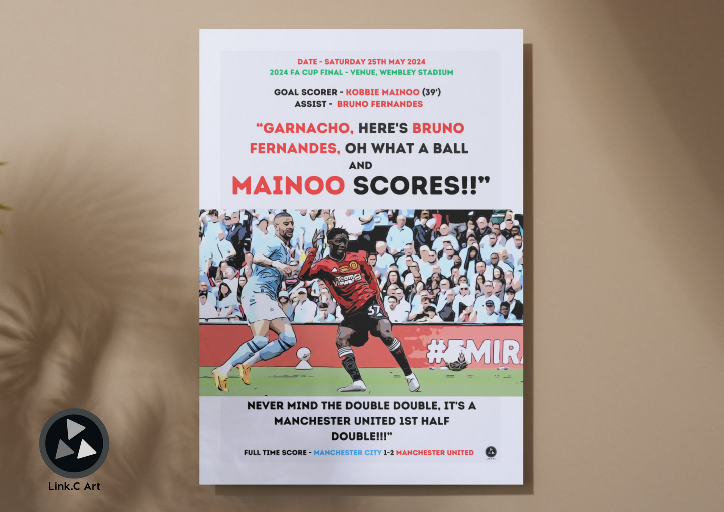 Mainoo Scores - Poster