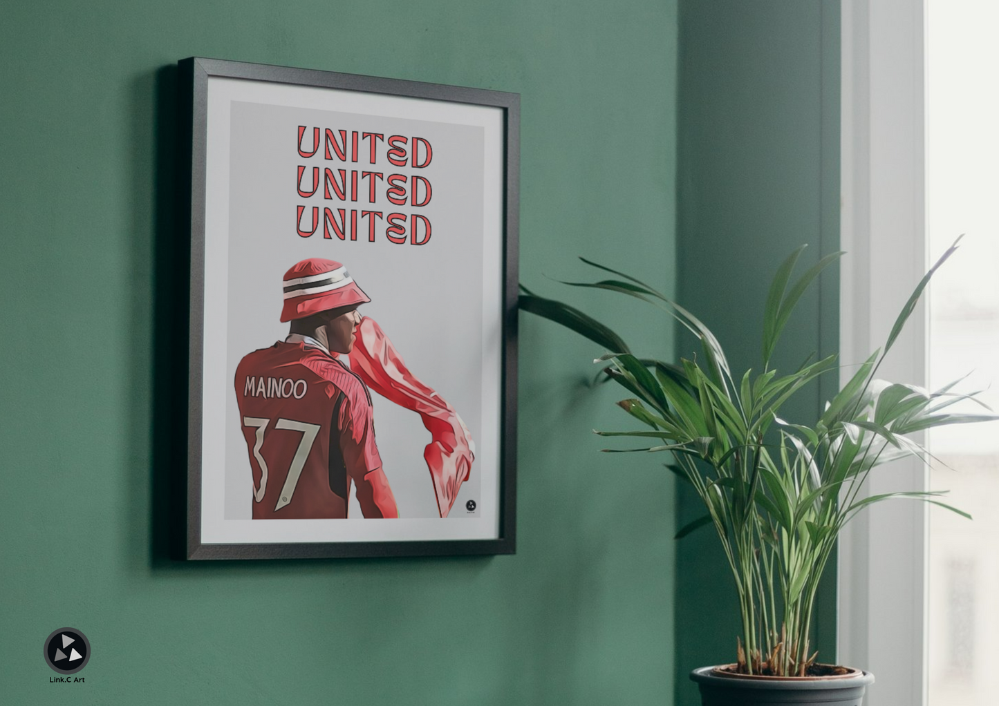 United Mainoo - Poster of Kobbie Mainoo