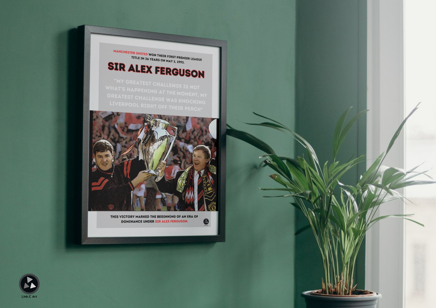 Sir Alex Ferguson - Challenge- Manchester United - Colour