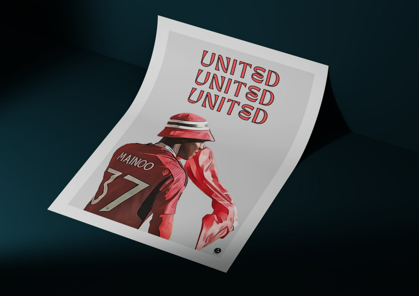 United Mainoo - Poster of Kobbie Mainoo