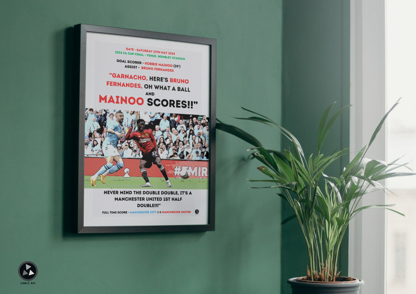 Mainoo Scores - Poster