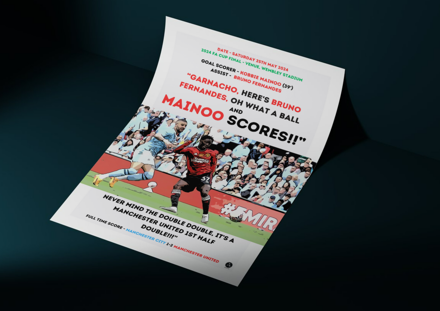 Mainoo Scores - Poster
