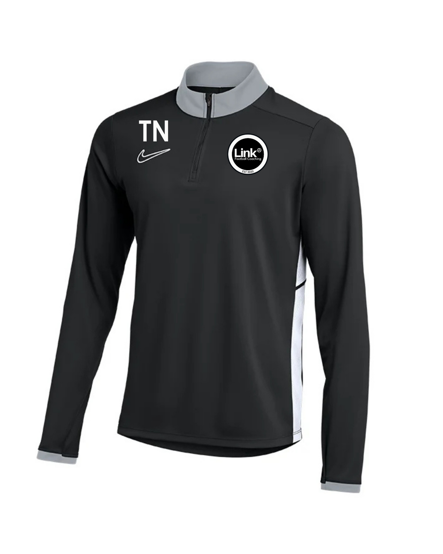 Link Football Coaching Academy 25 Dri-FIT Drill Top BLACK