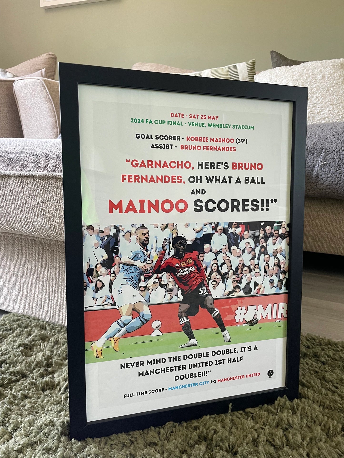 Mainoo Scores - Poster