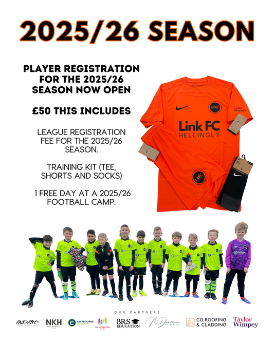 Player Registration 2025-26 Season