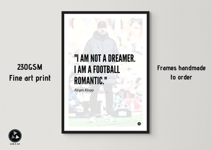 Jurgen Klopp - DREAMER Quote