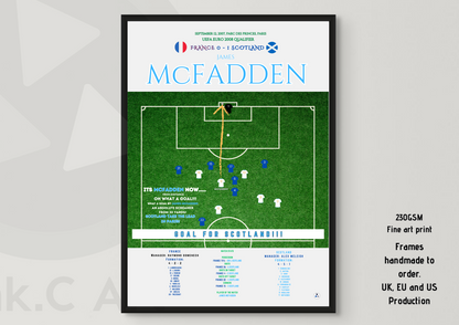 James McFadden Goal vrs France 2007   Scotland vs France 2007