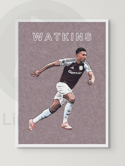 Ollie Watkins #1 - Aston Villa FC Poster