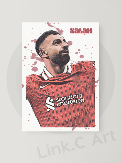 Salah #1 - Liverpool FC Poster