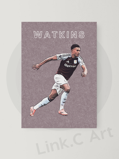 Ollie Watkins #1 - Aston Villa FC Poster