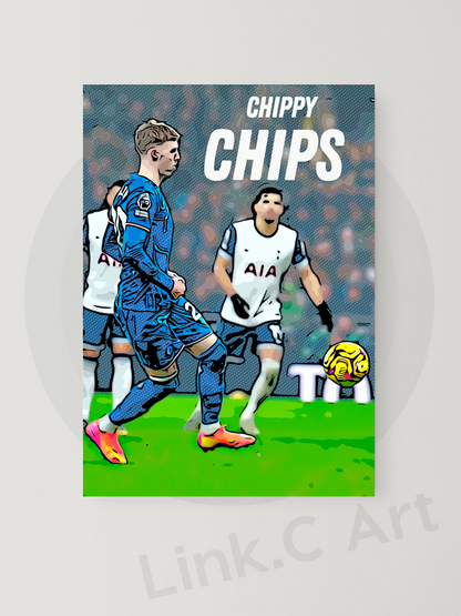 Chippy Chips. Palmer - New Chelsea Icon Cole Palmer - Penalty vrs Spurs 8-12-24