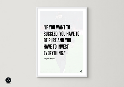 Jurgen Klopp Liverpool Football Club Art Print - EVERYTHING