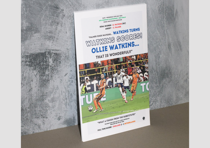Watkins that is wonderful | England vs Netherlands Euro 2024 | Iconic Football Art Gift for England Fan | England Euro 2024 Gift for Fan