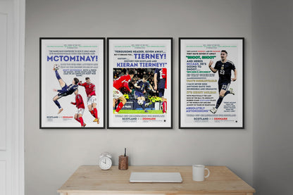Kenny McLean Scotland 98th Minute Wonder Goal – World Cup Qualification Print