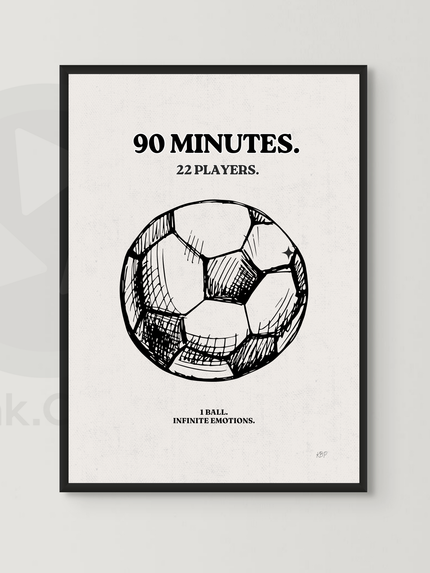 90 minutes 22 players