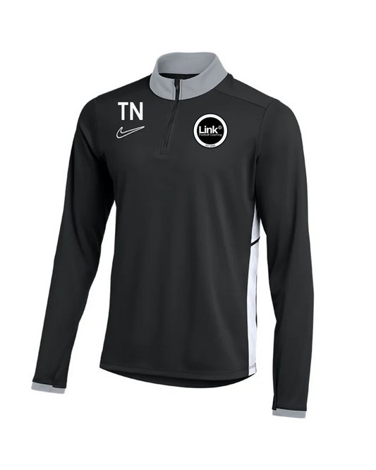 Link Football Coaching Academy 25 Dri-FIT Drill Top BLACK