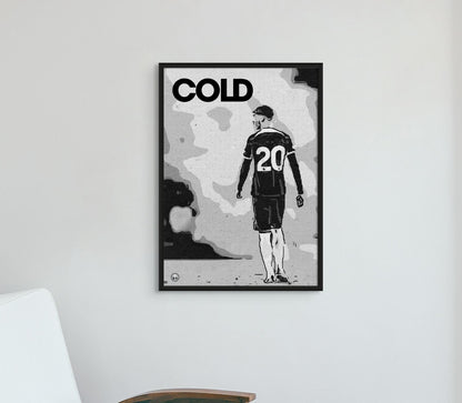 Cole Palmer Art Poster - Chelsea Football Club Print