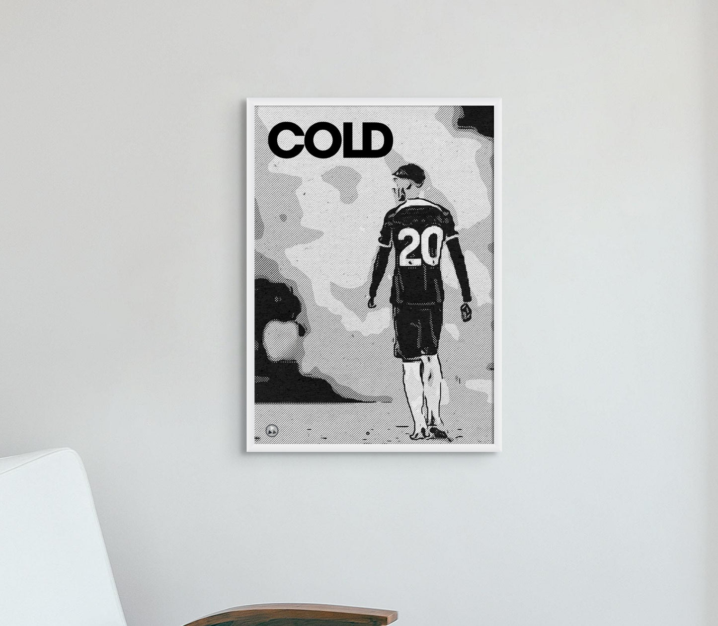 Cole Palmer Art Poster - Chelsea Football Club Print